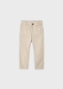Mayoral Mini 3518-056 Spodnie chino jogger ECOFRIENDS dla chłopca Beżowe