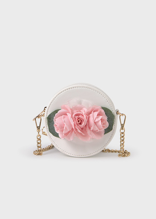 Abel&Lula 5432-001 Torebka z kwiatową aplikacją dla dziewczynki Nata