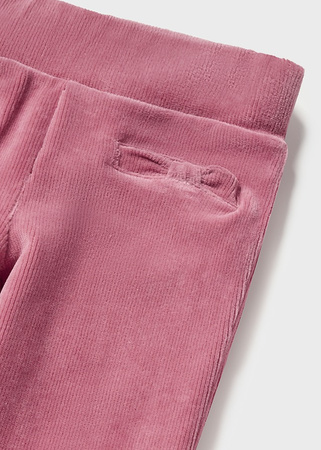 Mayoral Baby 514-029 Spodnie sztruksowe skinny fit dla dziewczynki Rubor