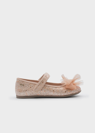 Mayoral 44552-018 Buty balerinki Kolor Oro oscuro