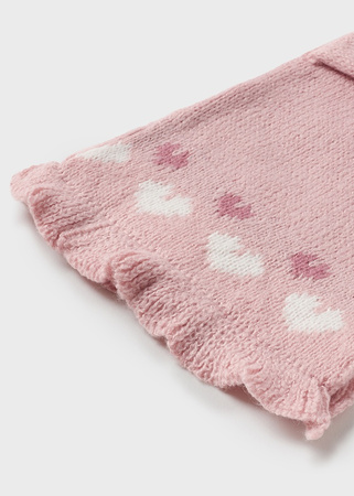 Mayoral 10536-089 Komplet czapka, szalik i rękawiczki dla dziewczynki Rosado