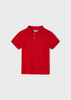 Mayoral Mini 150-092 Koszulka polo z krótkim rękawem ECOFRIENDS dla chłopca Czerwona