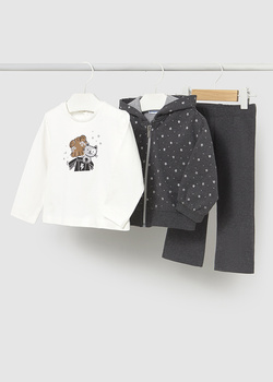 Mayoral Baby 2842-046 Dres 3 - częściowy Plomo vig