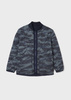Mayoral Junior 6414-084 Kurtka przeciwwiatrowa dla chłopca dwustronna granatowa