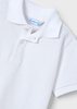 Mayoral Mini 150-016 Koszulka polo z krótkim rękawem Blanco