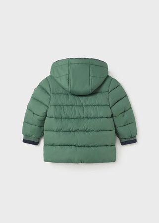 Mayoral Baby 2438-091 Kurtka z odpinanym kapturem dla chłopca Menta