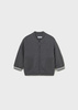 Mayoral Baby 2444-039 Bluza bomberka zapinana na suwak dla chłopca Antracita