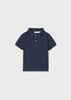 Mayoral Baby 102-048 Koszulka polo z krótkim rękawem ECOFRIENDS dla chłopca Granatowa