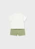Mayoral Newborn 1626-015 Komplet 4-częściowy dla chłopca Eucalipto