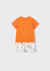 Mayoral Baby 1659-048 Komplet z kąpielówkami dla chłopca Pomarańczowy