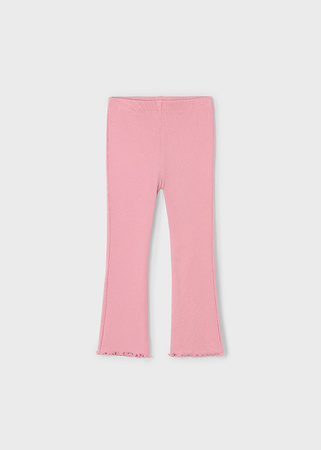 Mayoral Mini 3701-049 Spodnie prążek dzwony Rosado
