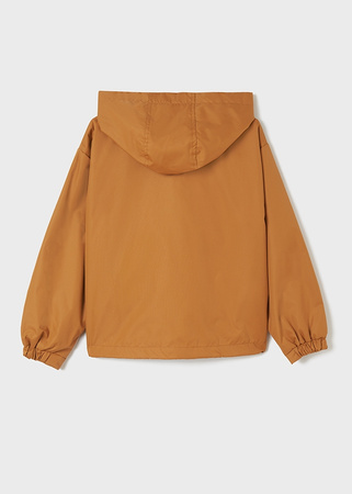 Mayoral Junior 6413-010 Kurtka przeciwwiatrowa z kieszeniami dla chłopca Brązowa