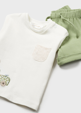 Mayoral Newborn 1626-015 Komplet 4-częściowy dla chłopca Eucalipto