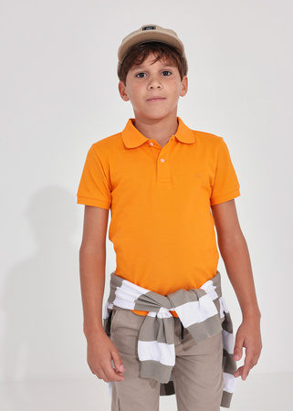Mayoral Junior 890-081 Koszulka polo z krótkim rękawem ECOFRIENDS dla chłopca Mango