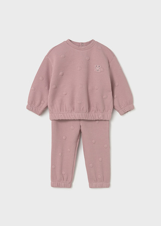 Mayoral Baby 2844-057 Dres pikowany Cuarzo
