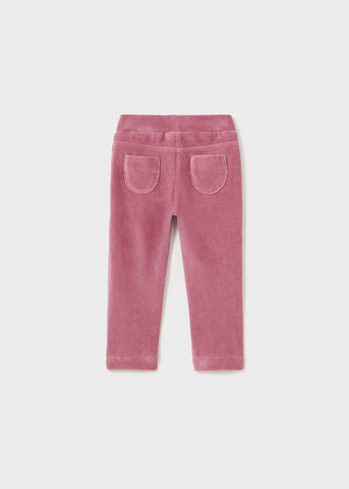 Mayoral Baby 514-029 Spodnie sztruksowe skinny fit dla dziewczynki Rubor