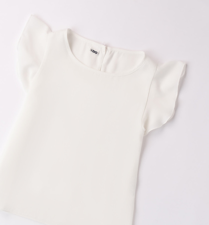 Ido 4B692/00 4B715/00 Komplet 2-częściowy z plisowanymi spodniami Śmietanka