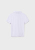 Mayoral Junior 890-078 Koszulka polo z krótkim rękawem Blanco