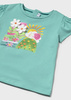 Mayoral Baby 1049-073 Koszulka z krótkim rękawem z aplikacją 3D Agata