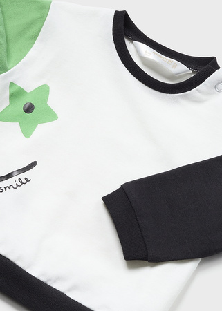 Mayoral Newborn 1623-037 Komplet 4-częściowy dla chłopca Zielony