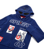 Original Marines DDAV2757B Bluza z kapturem dla chłopca Marvel Spiderman  Kobalt