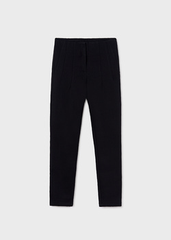 Mayoral Junior 7502-011 Spodnie z dzianiny dla dziewczynki  Negro