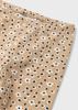 Mayoral Baby 2763-083 Leginsy w nadruk ECOFRIENDS dla dziewczynki  Camel