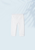 Mayoral Mini 723-073 Leginsy rybaczki ECOFRIENDS dla dziewczynki Białe