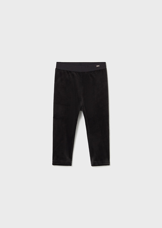 Mayoral Baby 727-095 Leginsy aksamitne Negro