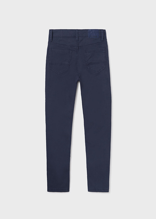 Mayoral Junior 520-012 Spodnie slim fit dla chłopca ECOFRIENDS Kolor granatowy