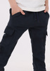 Mayoral Mini 4522-015 Spodnie jogger cargo dla chłopca Deep blue