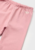 Mayoral Baby 703-036 Leginsy bawełniane basic ECOFRIENDS dla dziewczynki Różowe