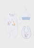 Mayoral Newborn 9119-68 Komplet 3 - częściowy dla chłopca Niebieski