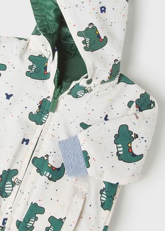 Mayoral Newborn 1489-072 Kurtka dwustronna ECOFRIENDS dla chłopca Zielona
