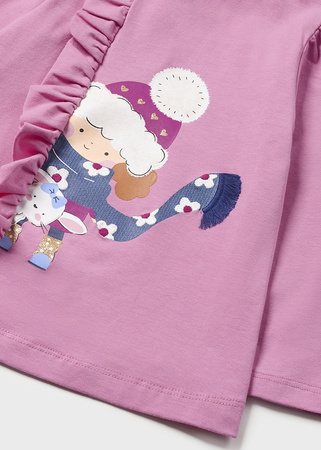 Mayoral Baby 2770-092 Komplet 2-częściowy z leginsami a'la jeansdla dziewczynki Peonia