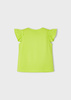 Mayoral Mini 3076-026 Koszulka bez rękawków z aplikacją  Zielona