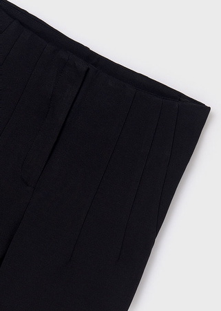 Mayoral Junior 7502-011 Spodnie z dzianiny dla dziewczynki Negro