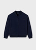Mayoral Junior 6474-002 Bluza chłopięca na zamek kolor  marino