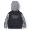 Boboli 319126  Kurtka jeansowa dla chłopca Black