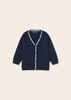 Mayoral Baby 1374-086 Kardigan z gładkiej dzianiny ECOFRIENDS dla chłopca  Granatowy