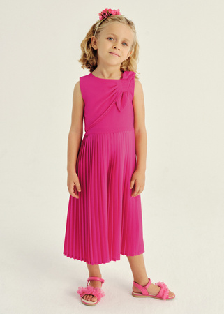 Mayoral Mini 3872-010 Kombinezon z kokardą Magenta