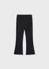 Mayoral Mini 3701-050 Spodnie prążek dzwony Negro