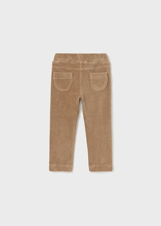 Mayoral Baby 514-027 Spodnie sztruksowe skinny fit dla dziewczynki Camel