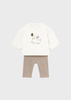 Mayoral Newborn 2786-021 Komplet 4-częściowy dla dziewczynki  Tiramisu
