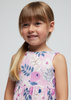 Mayoral Mini 3926-036 Sukienka w kwiaty dla dziewczynki  Malva