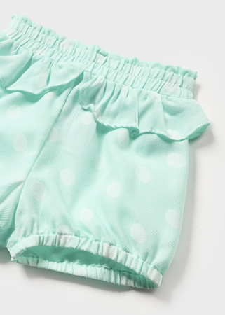 Mayoral Baby 1280-065 Komplet 2-częściowy ze spodenkami dla dziewczynki Aqua