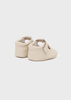 Mayoral Newborn 9621-082 Buty niechodki dla noworodka Beige