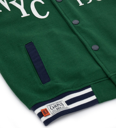 Original Marines DDA2515B Bluza bomber dla chłopca Zielona