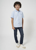 Mayoral Junior 6516-010 Spodnie jeansowe slim fit dla chłopca Kolor grey blue