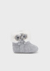 Mayoral Newborn 9567-037 Buty z futerkiem dla noworodka Fog vig